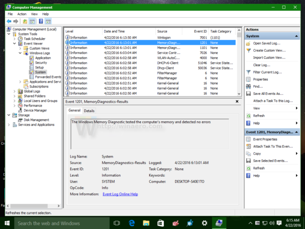 windows 10 diagnostic tools