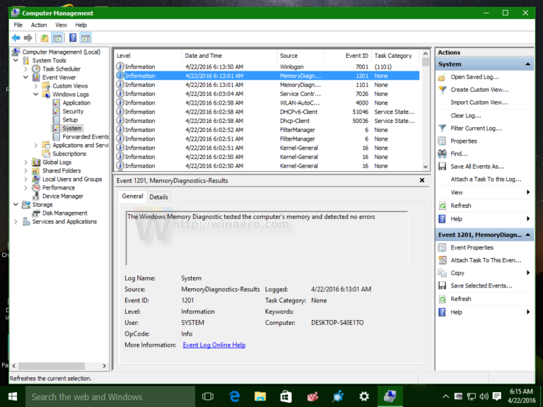 Windows memory diagnostic tool что это