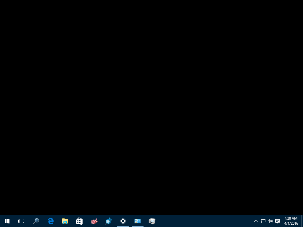 deskscapes windows 10 black background