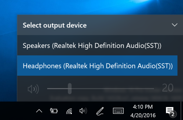 taskbar-audio-output
