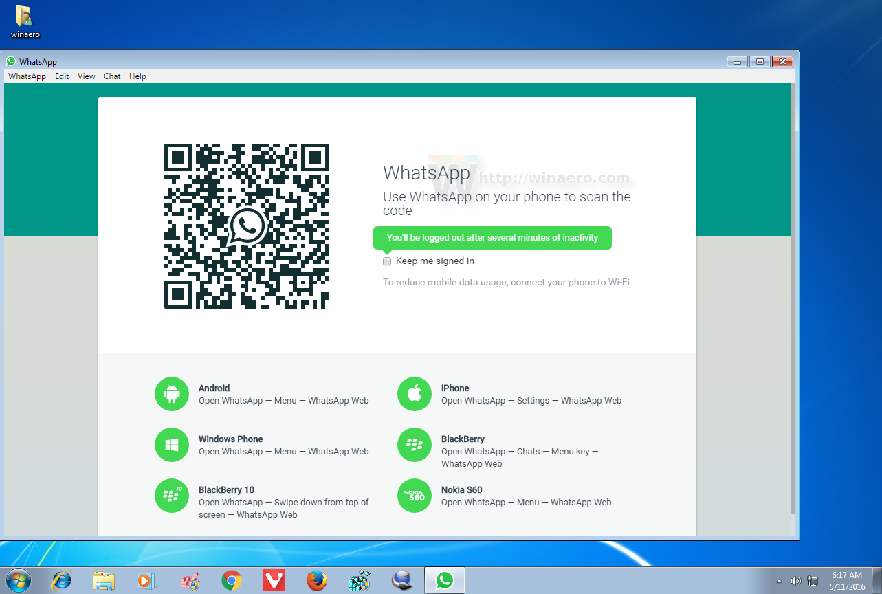 whatsapp pc download windows 10