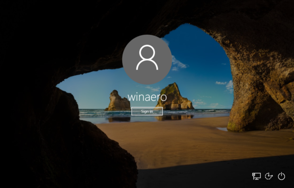 Windows 10 hidden user account