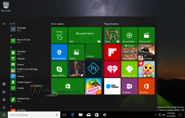 Windows 10 start menu blank fixed