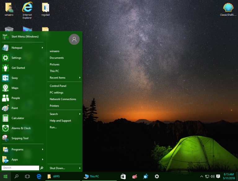 windows 10 change taskbar font color