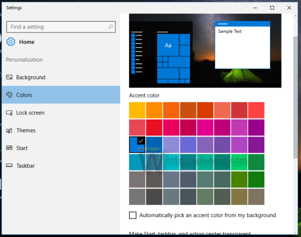 Windows 10 xp color for windows