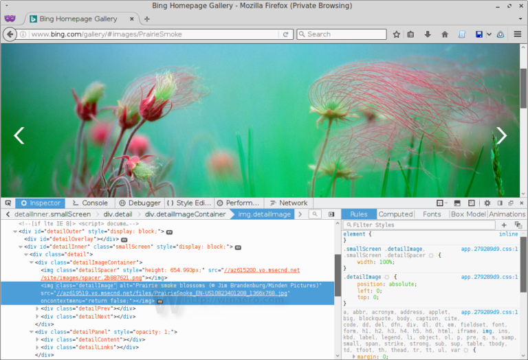 Get Bing wallpapers without Bing watermark