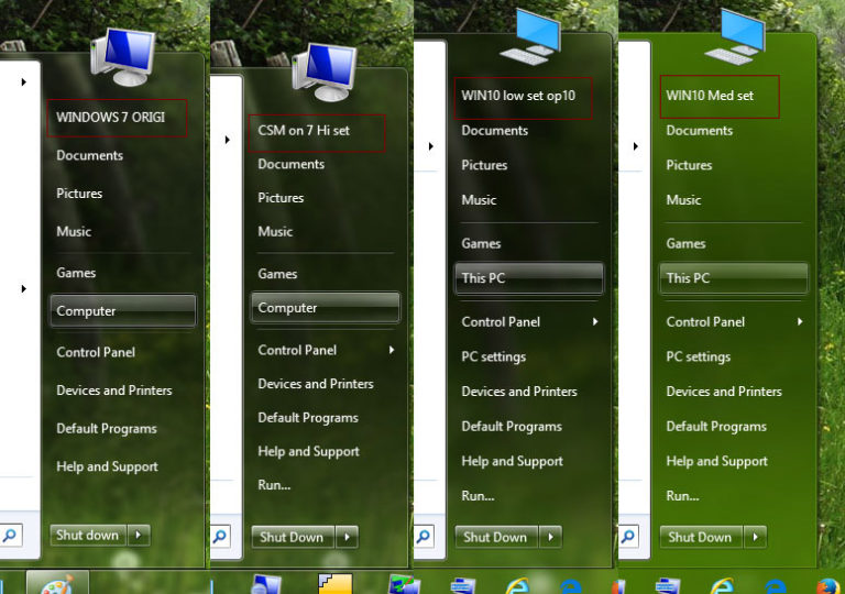 windows 10 start menu skin for classic shell