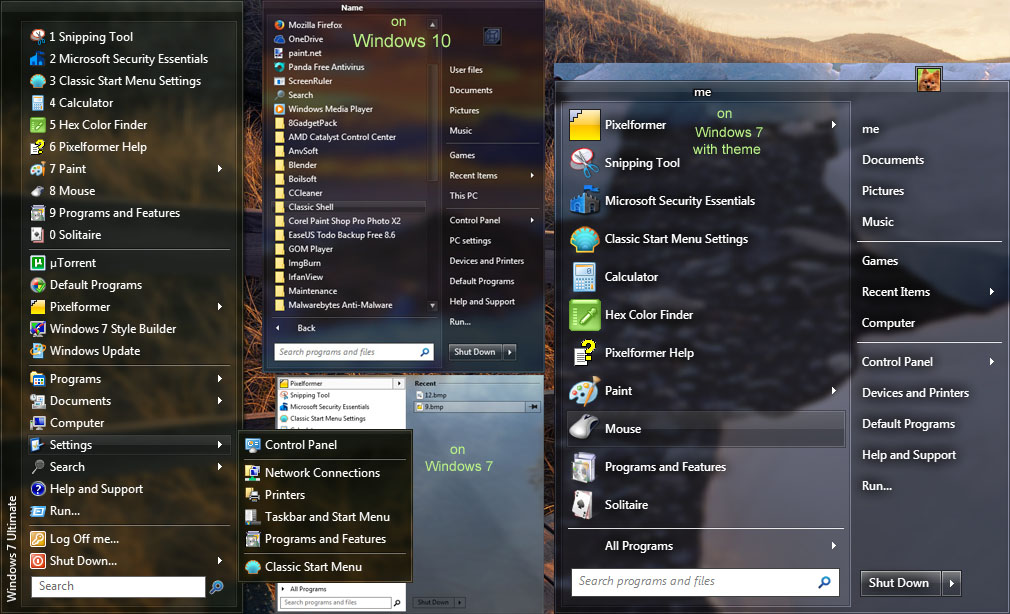 windows longhorn aero taskbar texture classic shell