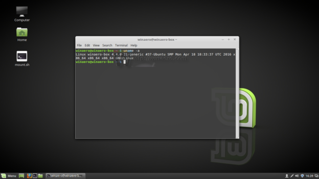 Linux Mint 18 XFCE final is available