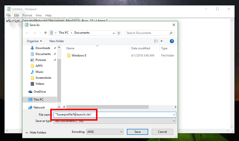 windows 10 quick access location