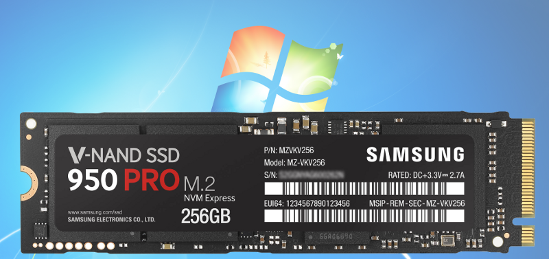 samsung nvme controller driver windows 7