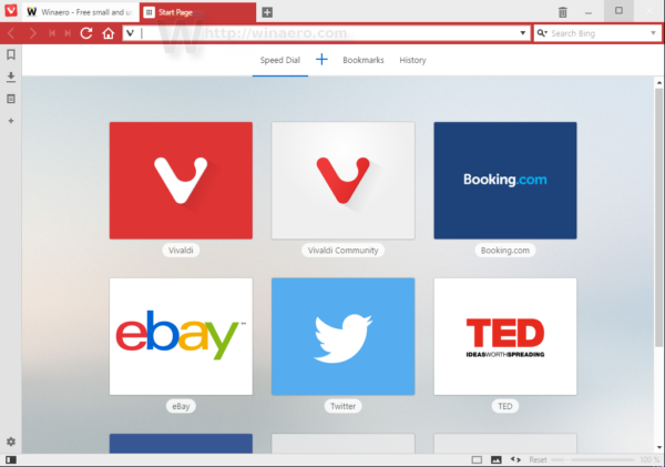 vivaldi 1.3 light theme