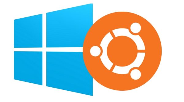 Ubutntu on Windows 10 logo banner