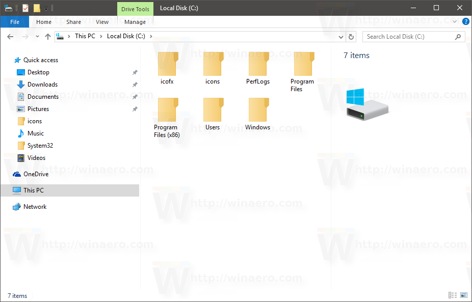 windows 10 folder icons music theme