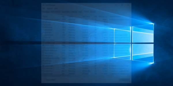 Windows 10 run hidden banner