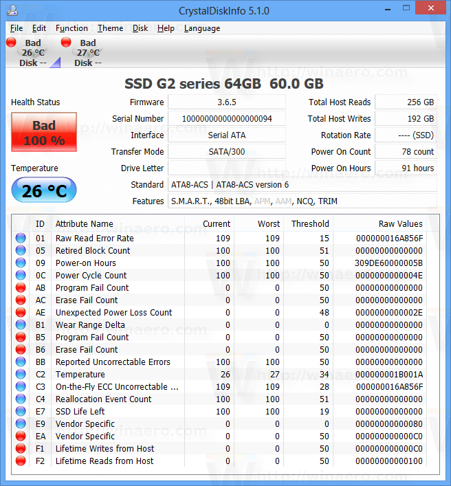 crystal disk info for mac