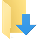 Open File Explorer to Downloads Folder in Windows 10