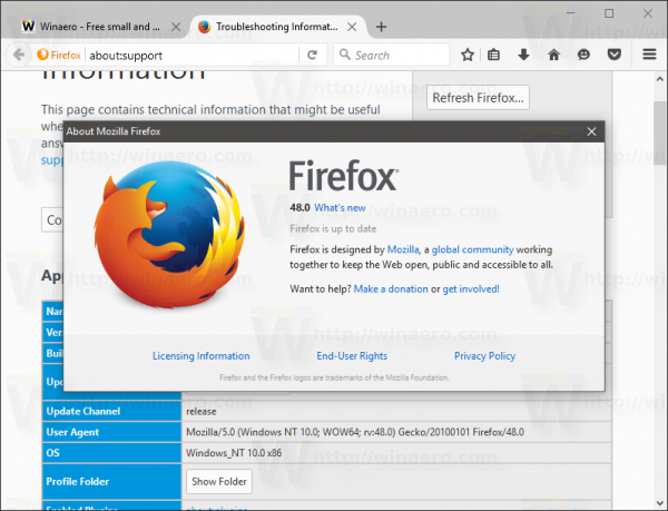 Firefox 48