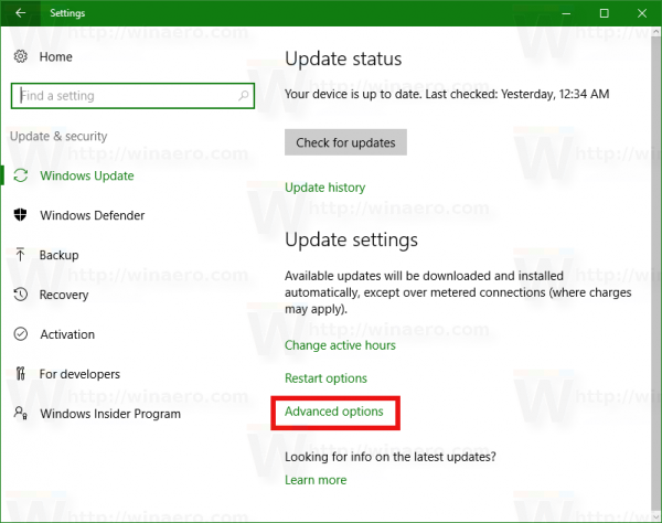 Windows 10 Windows update