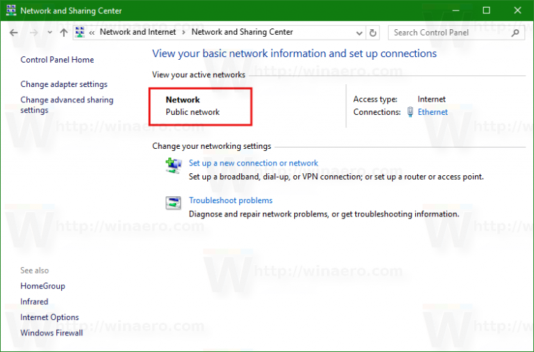 How to Rename Network Profile in Windows 10