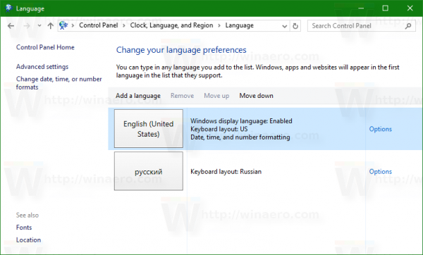 language-applet-in-windows-10-control-panel