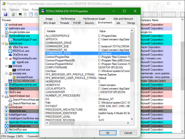 Environment variables windows 10 где находится