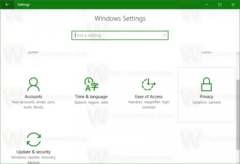 Disable Calendar Agenda in Windows 10