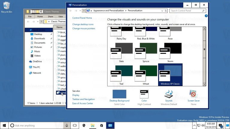 Windows 10 Old Theme