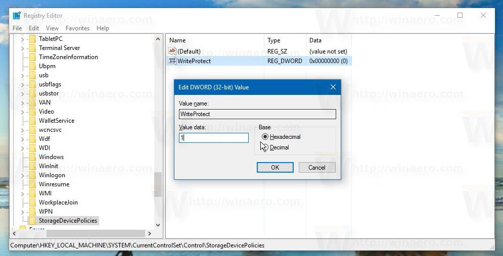 How to Disable Write Access to USB Hard Disk & Flash Key Drives