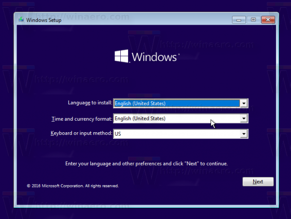 Windows-10-экран настройки