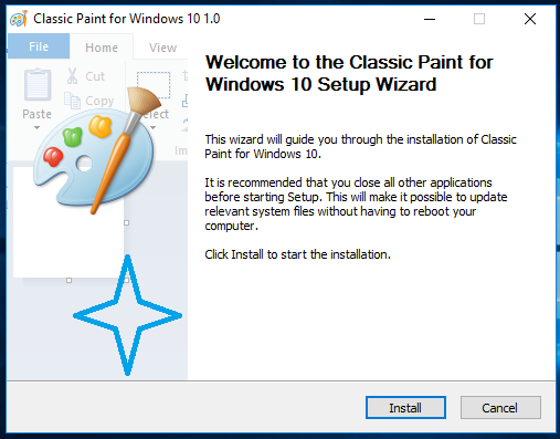 paint windows 10 download free