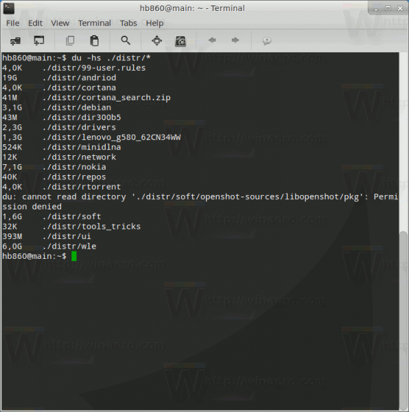 linux find file size in bytes