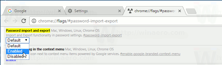 export chrome passwords