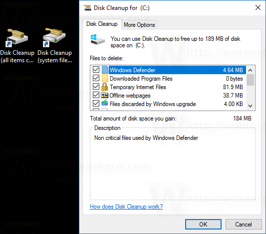 How to Start Cleanmgr (Disk Cleanup) with All Items Checked