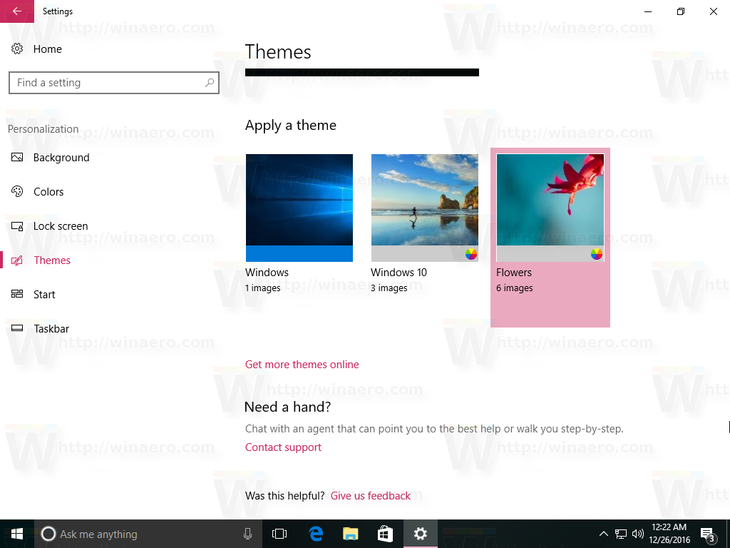 windows 10 themes with icons and sounds