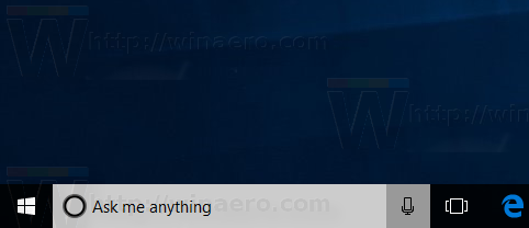 Cortana Default Hightlight