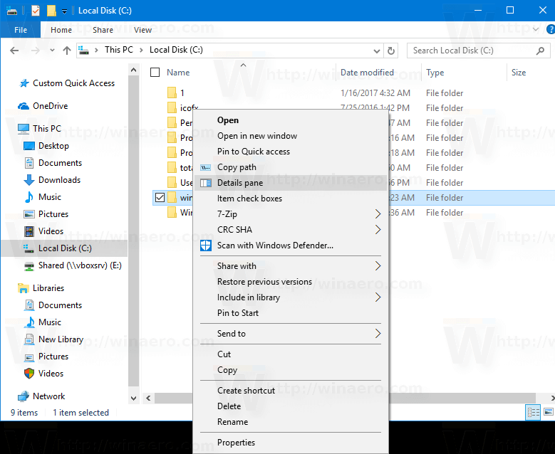 Folder library. Symlink контекстное меню. Details pane Windows 10. Windows 10 folder empty. Windows create context menu.
