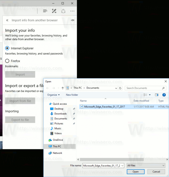 How to export bookmarks from microsoft edge app gaimovers