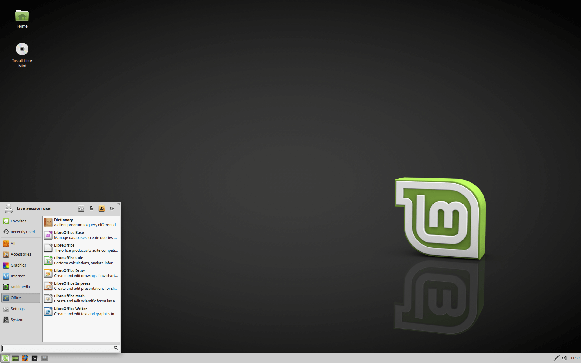 Linux Mint 18.1 Xfce