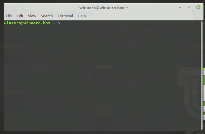 Linux Mint Open Terminal App