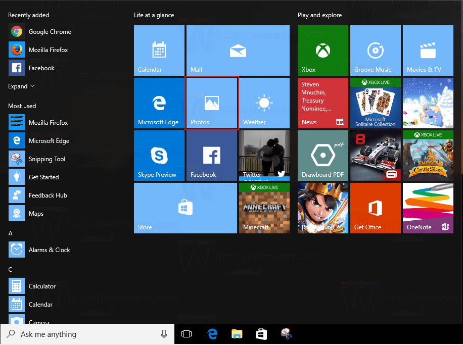 Open Photos App In Windows 10