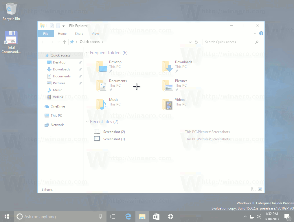 screenshot windows 10 selected area