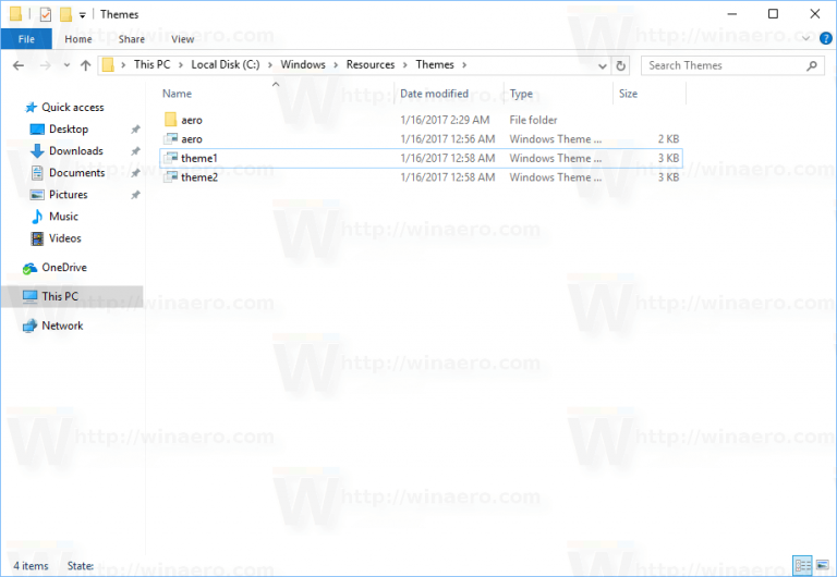 How To Remove and Delete Default Themes In Windows 10