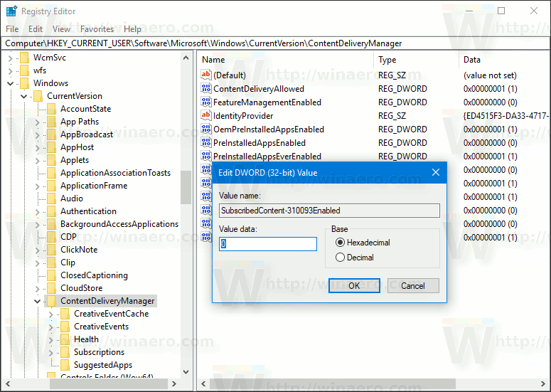Disable page