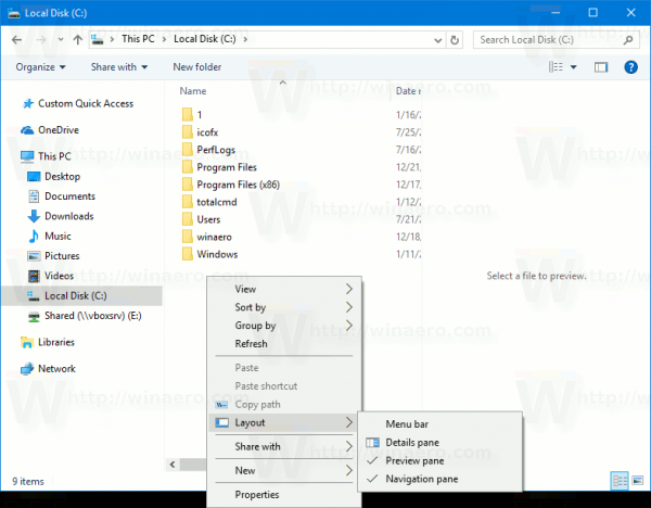 Windows 10 Toggle Menu Bar 1