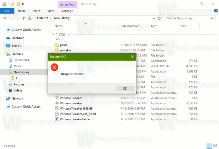 Add Change Icon to Library Context Menu in Windows 10