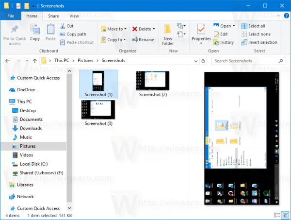 Проводник Windows 10 Повернуть изображение