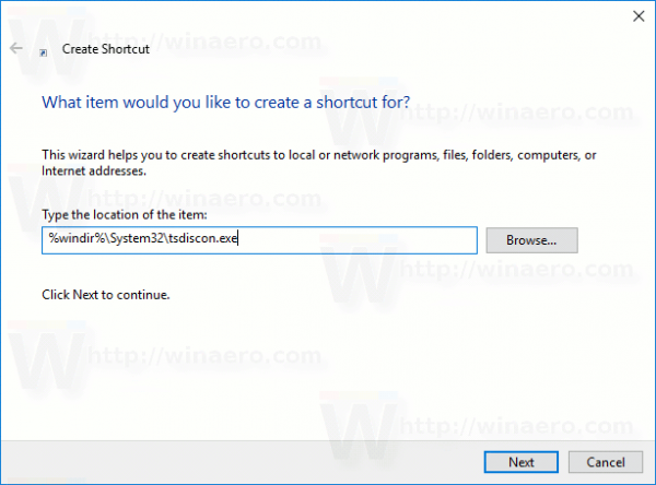 Create A Switch User Shortcut In Windows 10