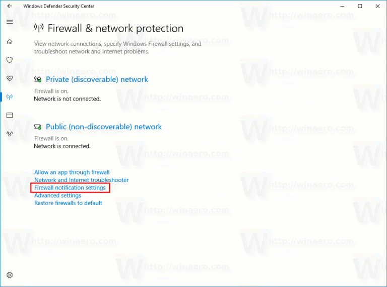 Windows Firewall Notifier 2.6 Beta download the new version