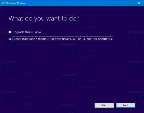 windows 10 media creation tool download location